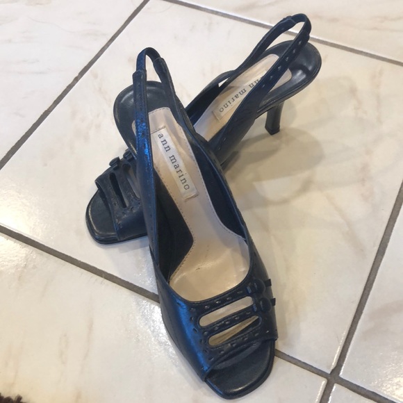 cute navy blue heels